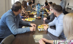 Na zdjęciu uczestnicy warsztatu