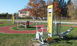 Siłownia zewnętrzna przy ulicy Gródeckiej