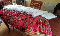 Na zdjęciu stroje ludowe