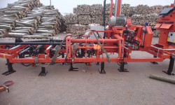 Zdjęcie prezentuje urządzenie w tartaku