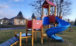 Na zdjęciu plac zabaw w miejscowości Gródek gm. Hrubieszów